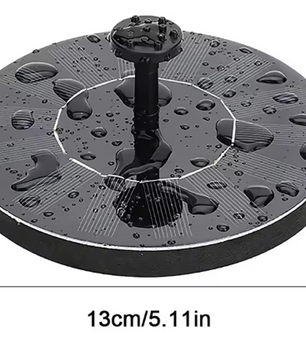 ChatGPT said: Zonne-energie Drijvende Fonteinpomp – 1W, 6 Mondstukken, 35-50 cm Spuithoogte, voor Vogelbad, Vijver & Tuin