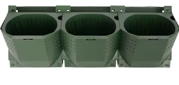 Wandgemonteerde Zelfwatergevende Plantenbak met Automatisch Besproeiingsmechanisme – 36 Plantbekers & Timer