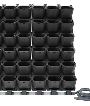 36-delige Verticale Muurplantenbak – Inclusief Zelfwatergevend Druppelirrigatiesysteem
