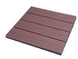 Set van 11 WPC Composiet Terrastegels 30×30 cm – In Elkaar Grijpende Houteffect Tuintegels met Kliksysteem