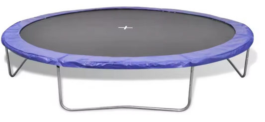 Trampolineset Ø 426 cm – 5-delig met Veiligheidsnet, Ladder, Regenhoes & Framebescherming – Draagvermogen 150 kg
