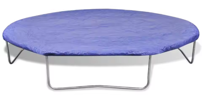 Trampolineset Ø 426 cm – 5-delig met Veiligheidsnet, Ladder, Regenhoes & Framebescherming – Draagvermogen 150 kg