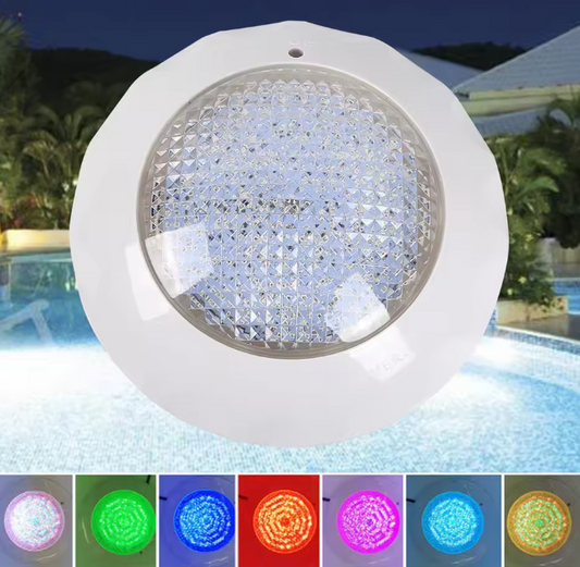 45W Onderwater Zwembadlamp – RGB Kleurverandering, IP68 Waterdicht & Inclusief Afstandsbediening