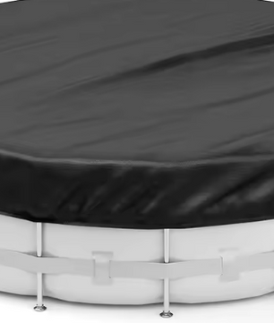 Ronde Zwembadafdekking – 310 cm, Waterdicht & Scheurbestendig, Inclusief Bevestigingsset