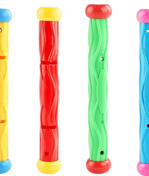 Set van 5 Onderwater Zwembadstokken – Duikspeelgoed voor Zwembadplezier