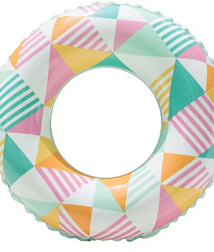 Opblaasbare Zwemring voor Dames – Comfortabel Zwembadvlot met Reddingsboeifunctie, Ideaal voor Strand en Zwembad