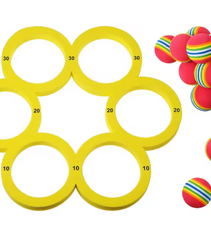 Drijvende Gooispel Set met 10 Ballen – Zwembad Waterspeelgoed voor Kinderen en Volwassenen