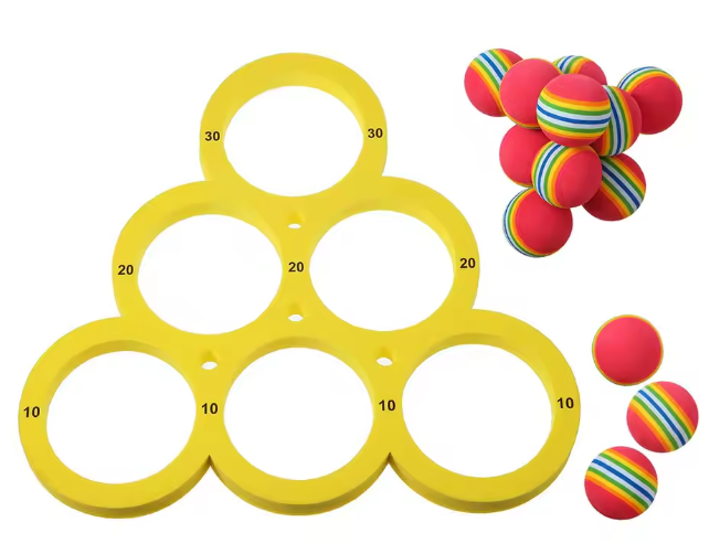 Drijvende Gooispel Set met 10 Ballen – Zwembad Waterspeelgoed voor Kinderen en Volwassenen