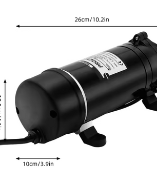 Roestvrijstalen Schoon- en Vuilwaterpomp – 2 PK / 1500W, 36.000 L/u, IP68, Geschikt voor Industrie, Boerderij en Zwembad