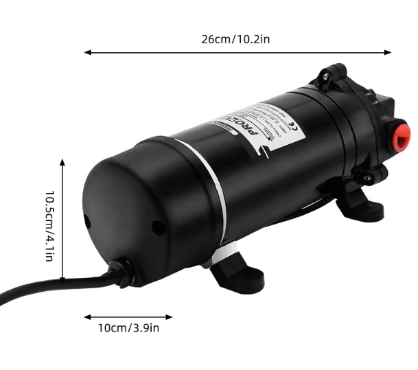 Roestvrijstalen Schoon- en Vuilwaterpomp – 2 PK / 1500W, 36.000 L/u, IP68, Geschikt voor Industrie, Boerderij en Zwembad