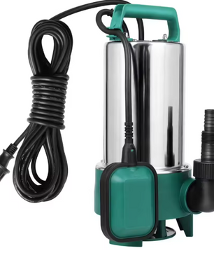 RVS Dompelpomp – 1100W, 16500 L/u, Vlotterschakelaar 35 mm