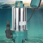 Dompelpomp 1100W – 16500 L/u, Voor Schoon- & Vuilwater met Automatische Vlotterschakelaar