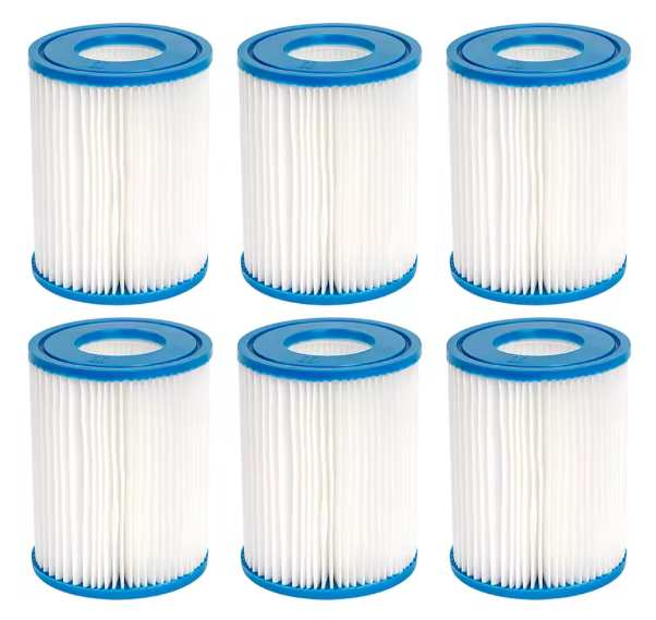 Zwembadfilterpatroon Maat VI – Vervangend Filter voor Spa en Zwembadpompen