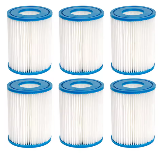 Zwembadfilterpatroon Maat VI – Vervangend Filter voor Spa en Zwembadpompen