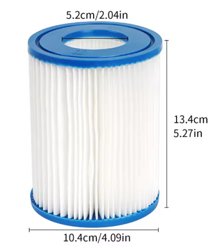 Zwembadfilterpatroon Maat VI – Vervangend Filter voor Spa en Zwembadpompen