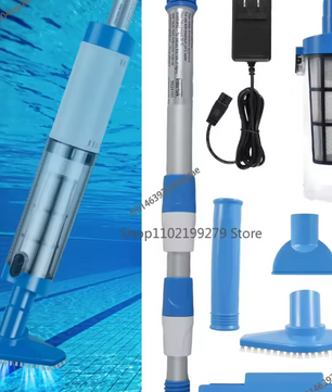 Draadloze Oplaadbare Zwembadstofzuiger – Handheld en Draagbaar voor Zwembad, Spa & Hot Tub