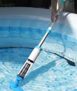 3-in-1 Draadloze Oplaadbare Zwembadstofzuiger – Handheld Zwembadreiniger voor Spa, Badkuip & Zwembad