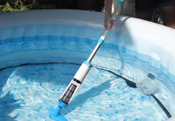3-in-1 Draadloze Oplaadbare Zwembadstofzuiger – Handheld Zwembadreiniger voor Spa, Badkuip & Zwembad