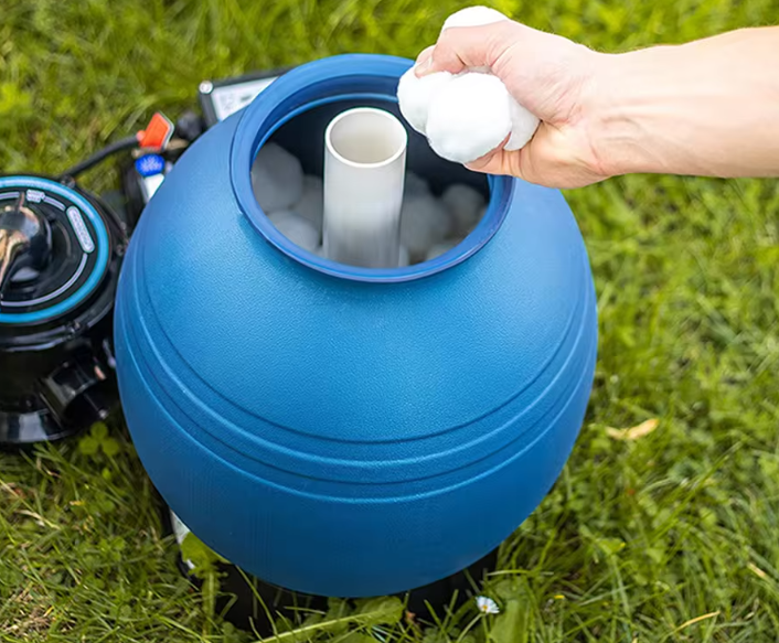 700g Zwembadfilterballen – Waterzuivering en Reiniging voor Zwembad, Aquarium en Rioleringsbehandeling