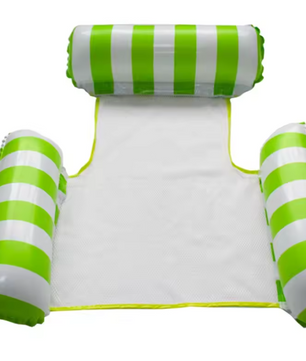 Opblaasbare Zwembad Hangmat – Drijvende Ligstoel met Mesh Zitting, Comfortabel & Stevig, Voor Zwembad en Strand