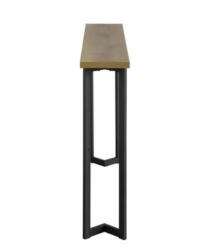 Industriële Consoletafel – Landelijk Design met Metalen Frame, 120x20cm