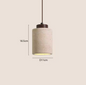 Retro LED Hanglamp – Grotsteen Design Kroonluchter voor Slaapkamer, Nachtkastje & Restaurant