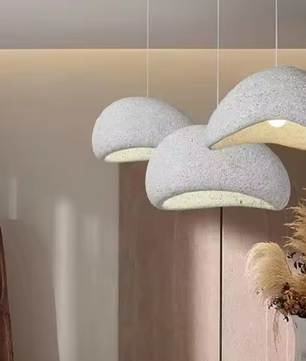 Japanse Wabi-Sabi Hanglamp – Moderne LED Plafondlamp voor Woonkamer, Eetkamer & Slaapkamer