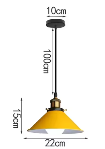Moderne Creatieve Hanglamp – Design Plafondlamp in Verschillende Kleuren