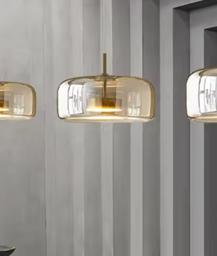 Luxe Glazen Kroonluchter – Designer Hanglamp met Verstelbaar Koord