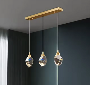 Moderne LED Hanglamp – Elegante Kroonluchter voor Woonkamer, Eetkamer & Slaapkamer