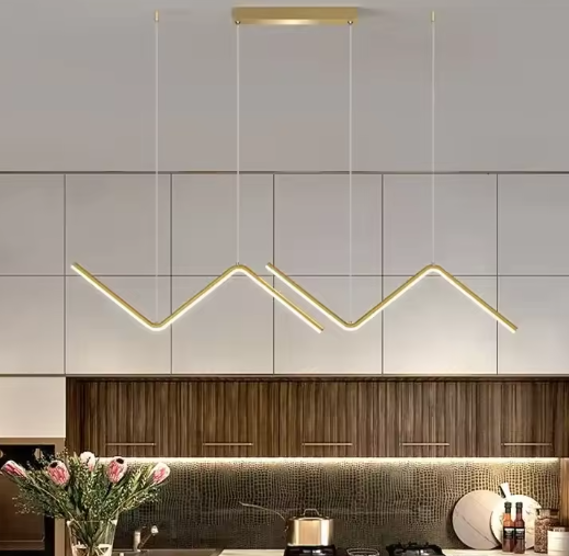 Moderne LED Hanglamp – Minimalistisch Design 90 cm met Afstandsbediening