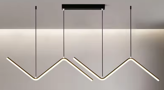 Moderne LED Hanglamp – Minimalistisch Design 90 cm met Afstandsbediening