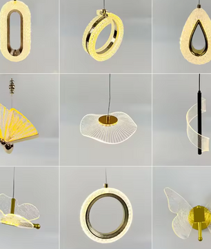 Nordic LED Hanglamp – Moderne Verlichting Aluminium, Acryl, Metaal