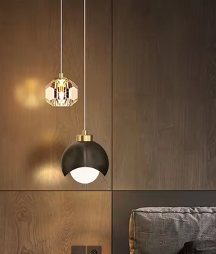 Moderne Kristallen Hanglamp – Luxe Minimalistisch Design voor Woonkamer & Slaapkamer