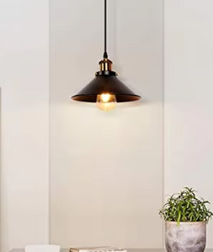 Vintage Industriële Hanglamp – Retro Loft Kroonluchter E27