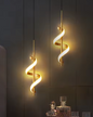 Glans LED Hanglamp – Moderne Plafondlamp voor Keuken & Woonkamer