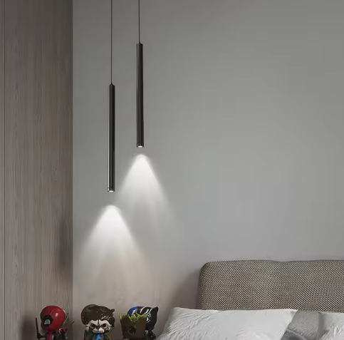 Moderne LED Hanglamp – Zwart/Wit Design voor Woonkamer, Eetkamer & Loft