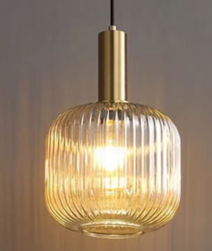 Glazen LED Hanglamp – Retro Luxe Design voor Keuken & Woonkamer