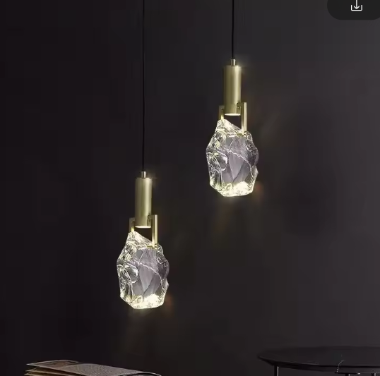 Moderne Kristallen Hanglamp – Luxe Messing & LED Verlichting, Elegant en Sfeervol