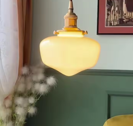 Japanse Glas Hanglamp – Minimalistisch LED Design, Scandinavisch en Sfeervol