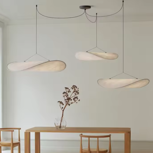 Nordic Vertigo Hanglamp – Moderne LED Kroonluchter voor Woonkamer & Slaapkamer