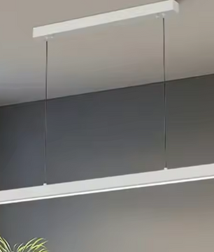 Moderne LED Hanglamp – Strakke Kroonluchter voor Woonkamer, Eetkamer & Kantoor