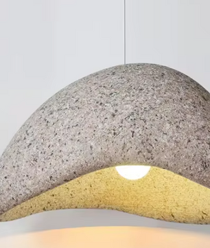 Wabi Sabi Hanglamp – Moderne Scandinavische Plafondlamp met E27 Fitting
