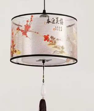 Nordic Stoffen LED Hanglamp – Moderne Kroonluchter voor Woonkamer & Slaapkamer