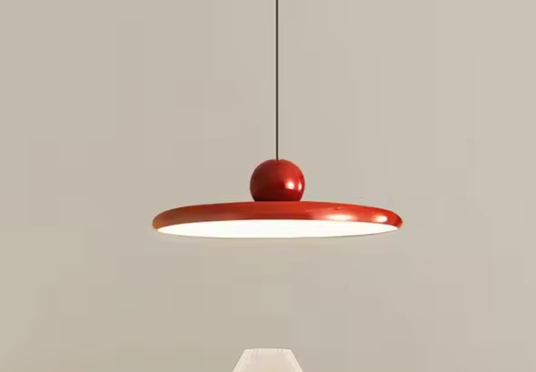 Nordic UFO Kroonluchter – Ultradunne Moderne Hanglamp voor Woonkamer & Restaurant