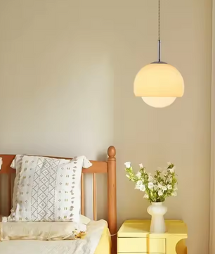 Ronde Hanglamp – Moderne Balvormige Plafondlamp voor Woonkamer, Restaurant & Café