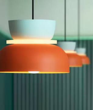 Moderne Macaron LED Hanglamp – Kleurrijke Plafondlamp voor Eetkamer & Slaapkamer