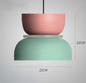 Moderne Macaron LED Hanglamp – Kleurrijke Plafondlamp voor Eetkamer & Slaapkamer
