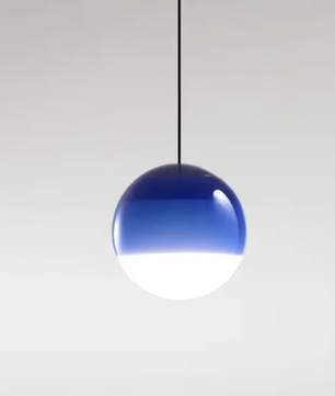 Nordic Kleurrijke Glazen Bol Hanglamp – Moderne LED Plafondlamp voor Eetkamer & Slaapkamer