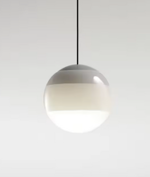 Nordic Kleurrijke Glazen Bol Hanglamp – Moderne LED Plafondlamp voor Eetkamer & Slaapkamer